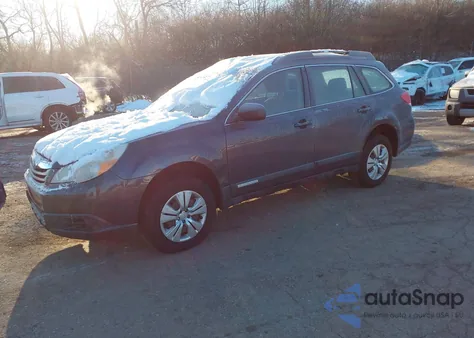 2012 Subaru Outback 2.5I из США, поврежденный, VIN 4S4BRBAC5C3209963